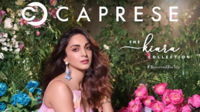 Caprese and Tara Sutaria collaborate for the launch of a fresh collection